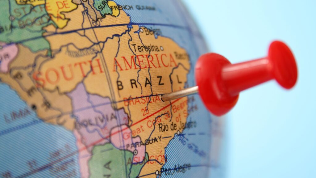 brasilien karta